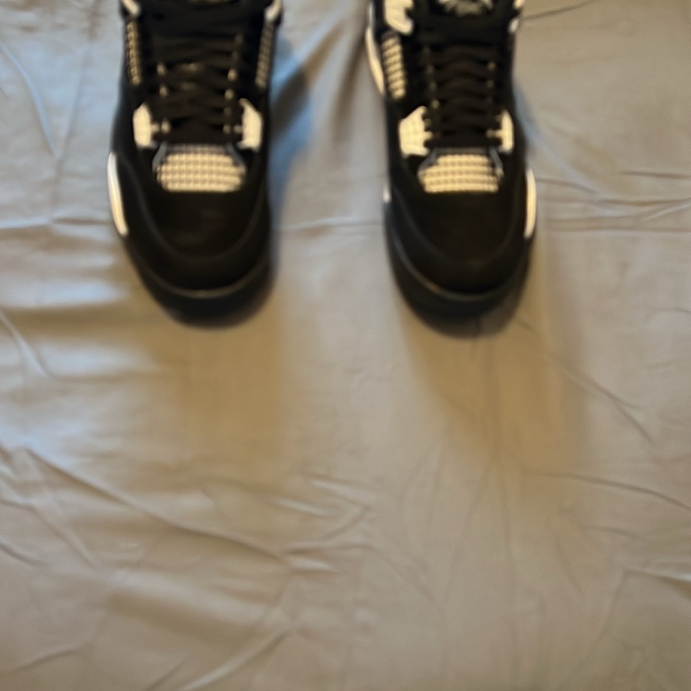 Jordan Black and White Classic Sneakers